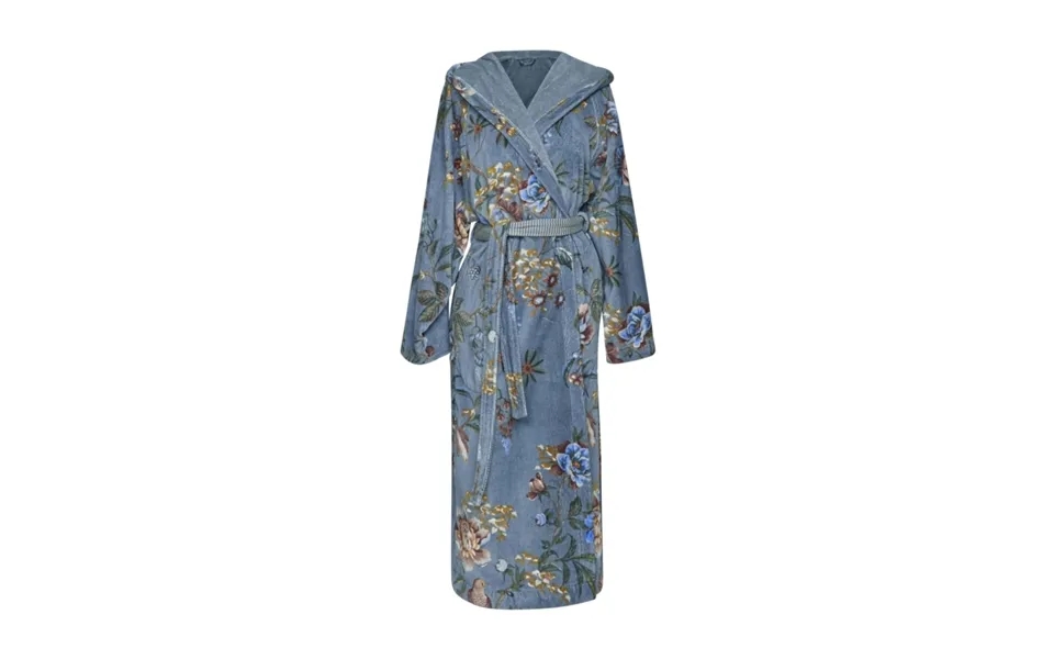 Pip Studio Studio Bathrobe Secret Garden Blue Xl