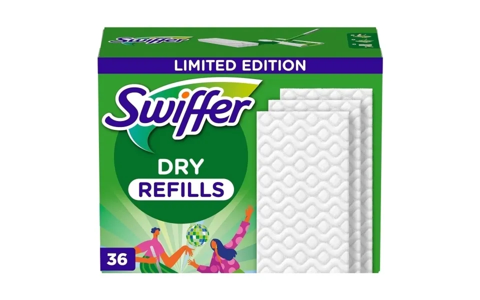 Refill-klude 36 Stk Tørre Til Gulv - Til Dyrehår Dans Støvet Væk