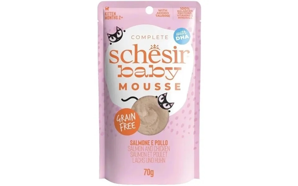 Schesir Baby Mousse Killingemad Kylling Laks 70g