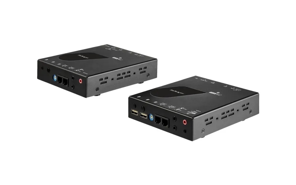 Startech.com Hdmi Kvm Extender Over Ip Network - 4k 30hz Hdmi And Usb Over Ip Lan Or Cat5e Cat6 Ethernet 100m 330ft