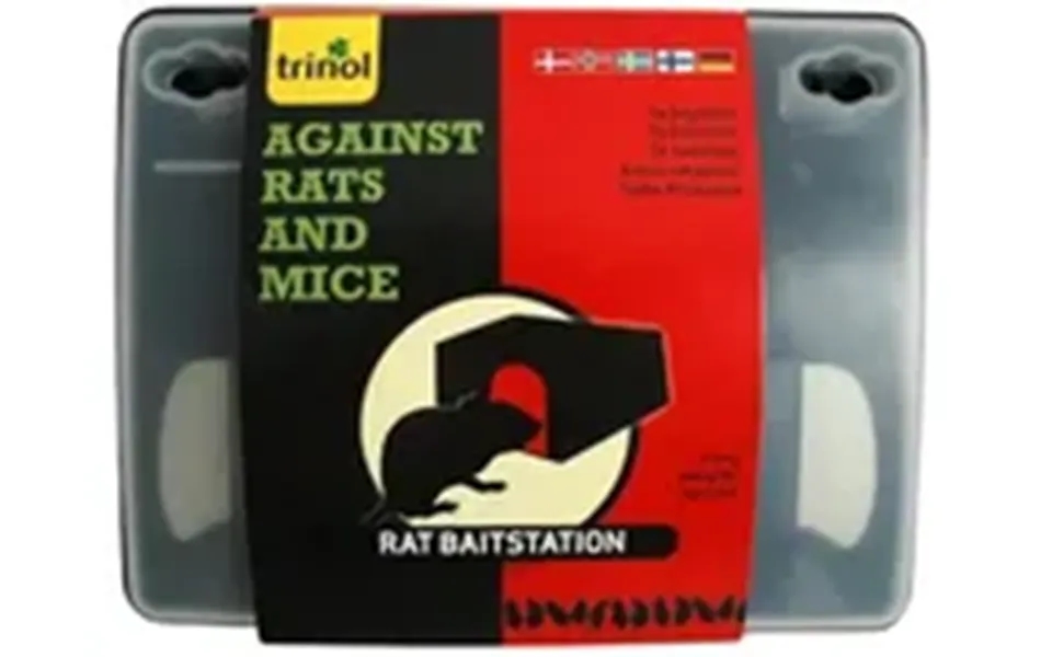 Trinol Rottelokkeboks Inkl. Fodertrug & Stang Til Gift Låsbar Boks - Kan Genbruges