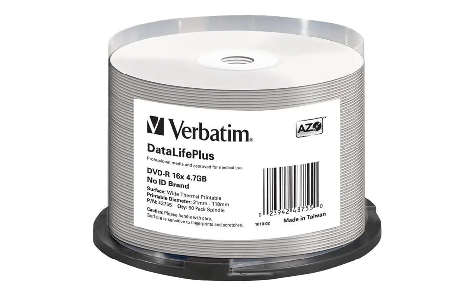 Verbatim Datalifeplus - 50 X Dvd-r