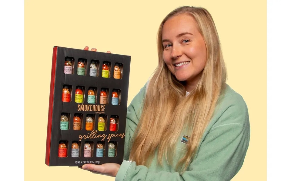 Gaveæske Med Grillkrydderier - Thoughtfully