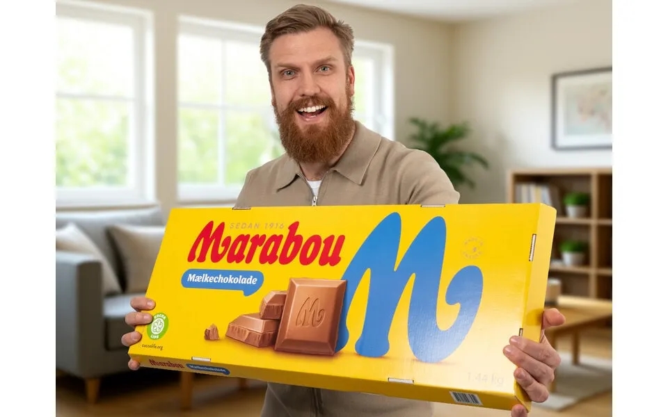 Gigantisk Chokolade Marabou