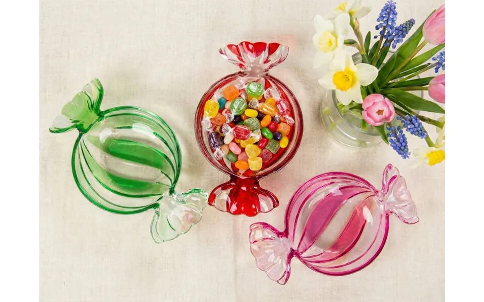 Glasfad Karamel - Rundt