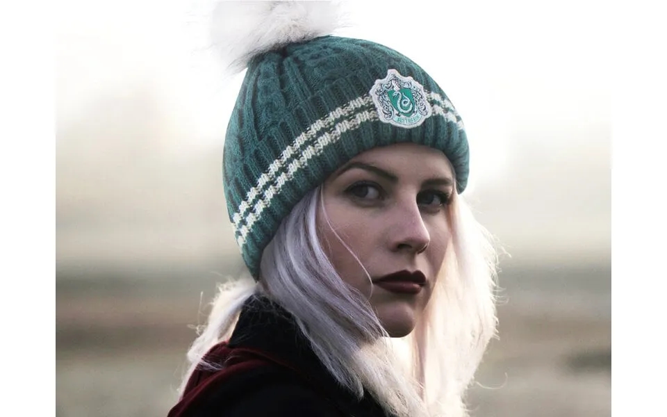 Harry Potter Hue Med Pompon - Slytherin