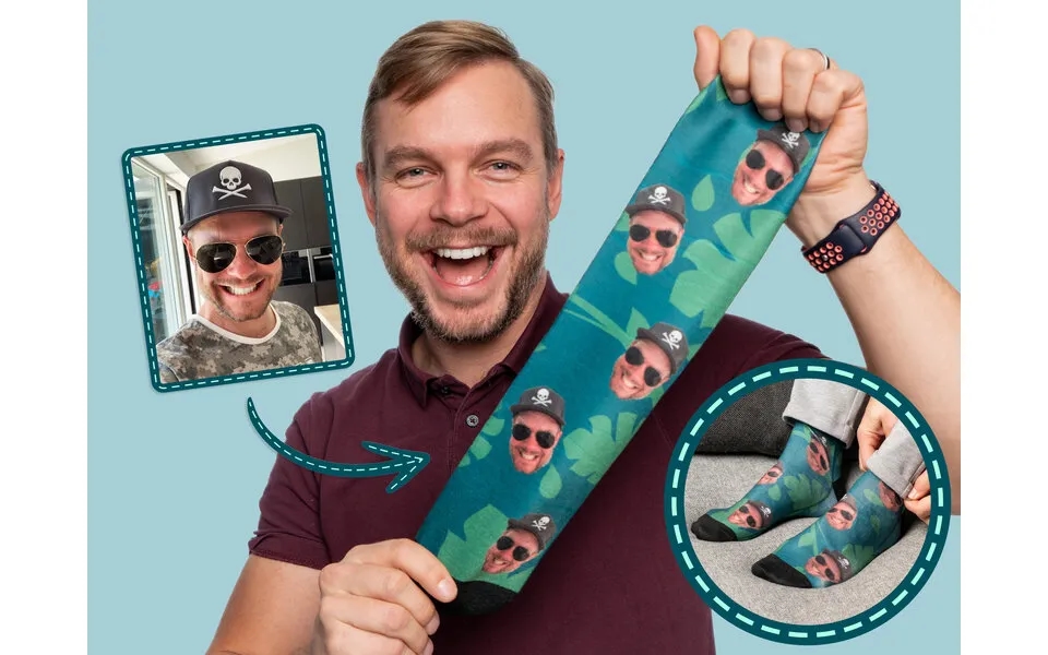 Personlige Strømper Med Billede