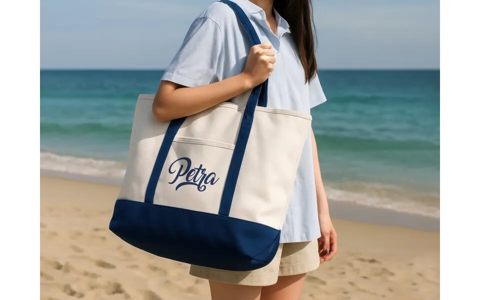 Strandtaske Med Eget Design