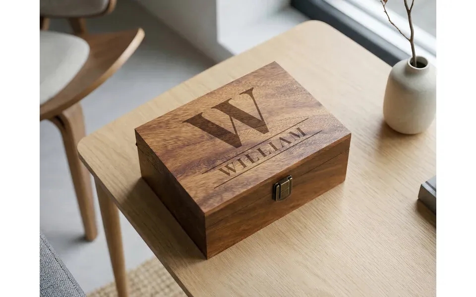 Trækasse Med Egen Tekst