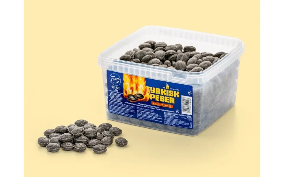 Tyrkisk Peber Bland-selv Slik I Kasser 2,2 Kg