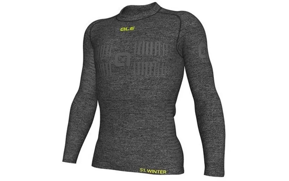 Alé Langærmet Undertrøje Seamless Uld Herre