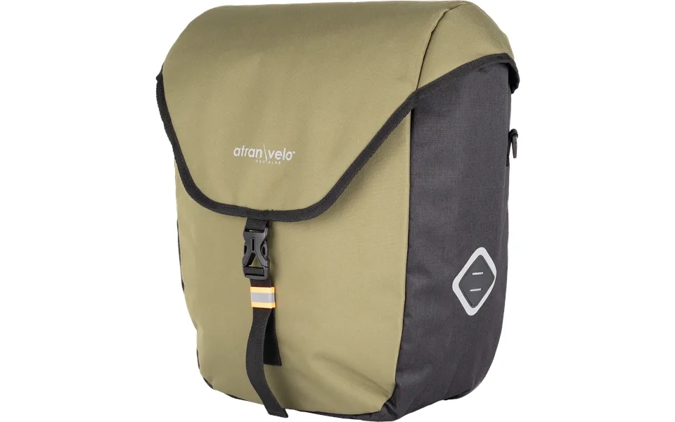 Atran Velo Zap Single Side Pannier - Grøn