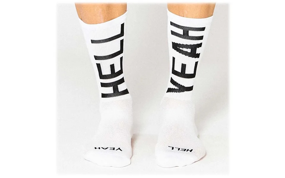 Fingerscrossed Sokker Hell Yeah 2.0 - Hvid