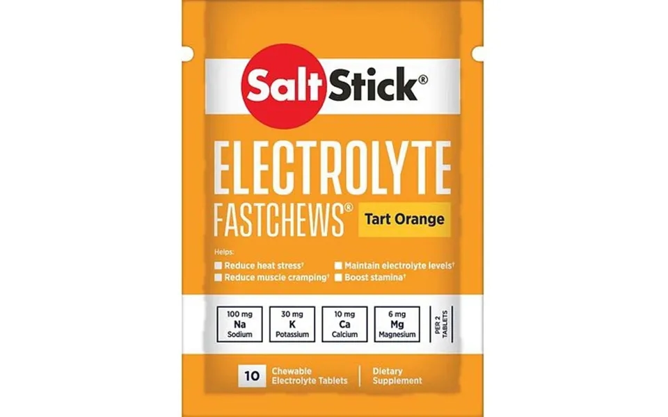 Saltstick Fastchews Orange 10 Stk.