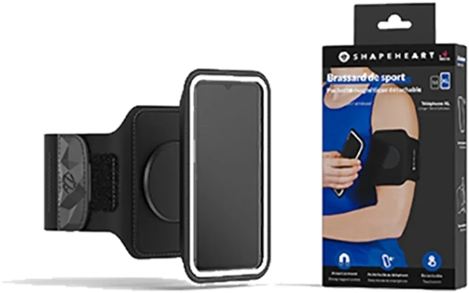 Shapeheart Mobilholder Til Løb 7cmx14cm Smartphone Holder Medium