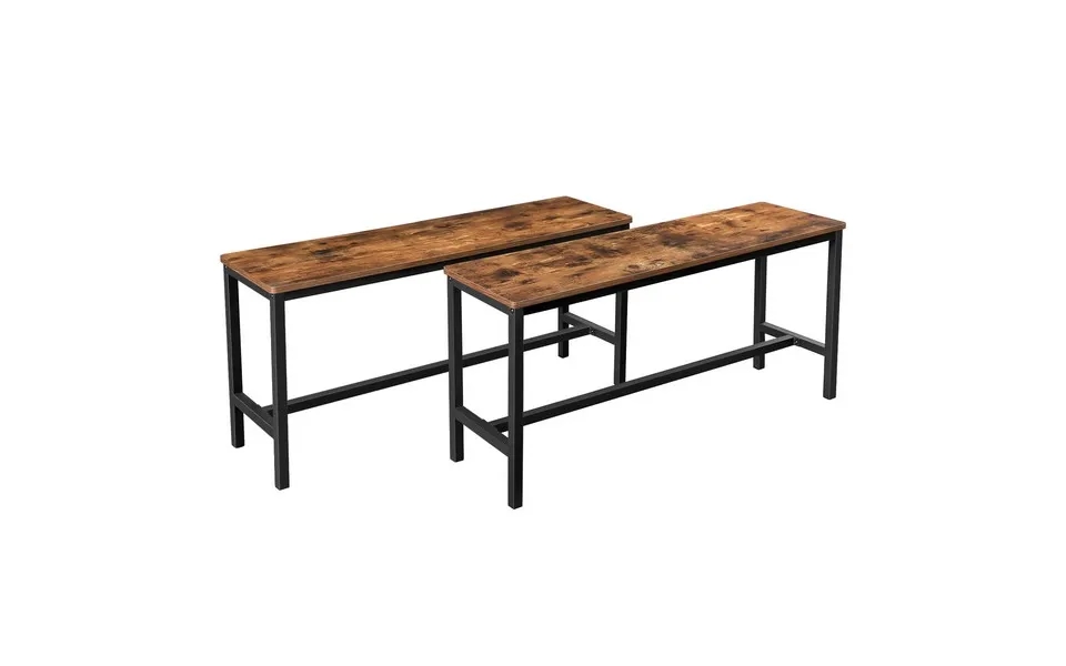 Bænke I Industrielt Design - 2 Bænke