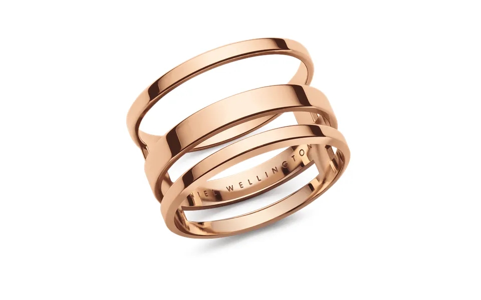 Daniel Wellington Dw Elan Triad Ring 48 Rose Gold