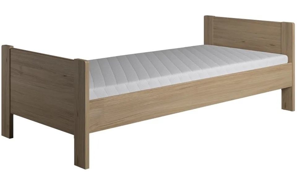 Krone Seng Med 2 Gavle Som Enkelt Og Dobbeltseng Bredde 70-180 Cm Og Længde 190-210 Cm