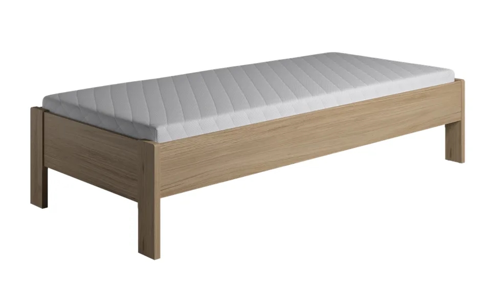 Krone Seng Uden Gavl Som Enkelt Og Dobbeltseng Bredde 70-180 Cm Og Længde 190-210 Cm