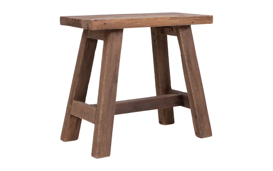 Star 50 Cm Bænk I Teaktræ