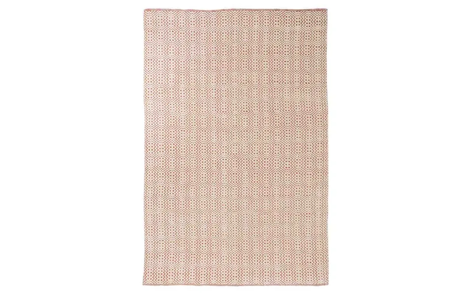 Star Rødt Tæppe 140 X 200 Cm Til Inde Og Ude - Lavet Af Genbrugsplast