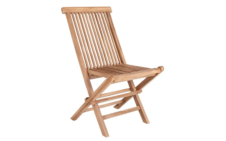 Star Spisebordsstol I Teaktræ Foldbar