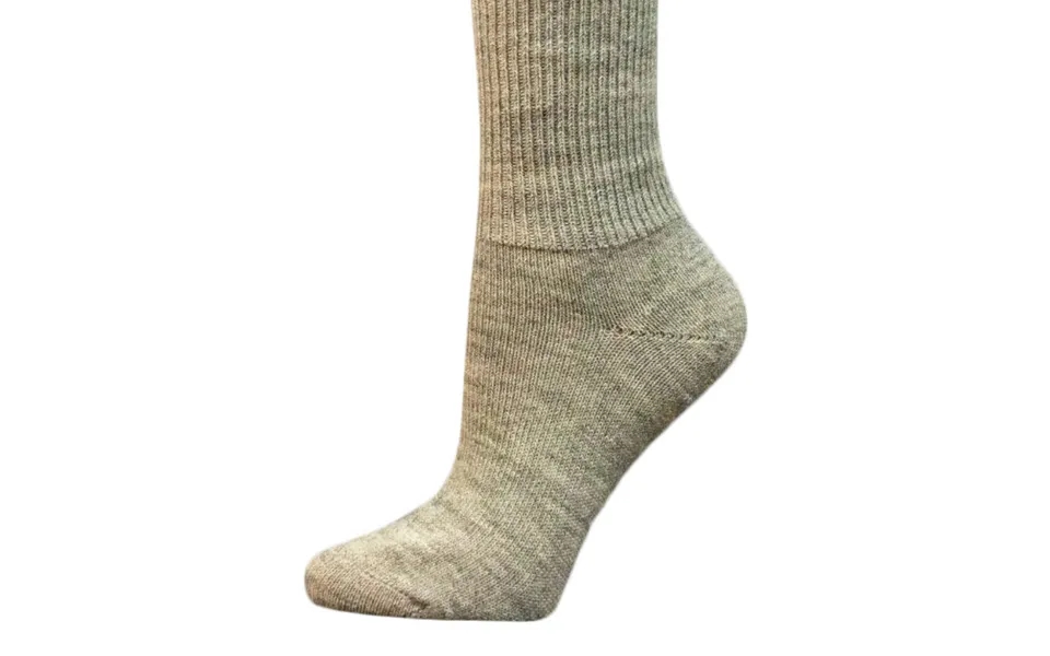 Alpaca Strømper Lysegrå Str. 34-48. Bløde Og Lune 70% Baby Alpaka Og 30% Nylon