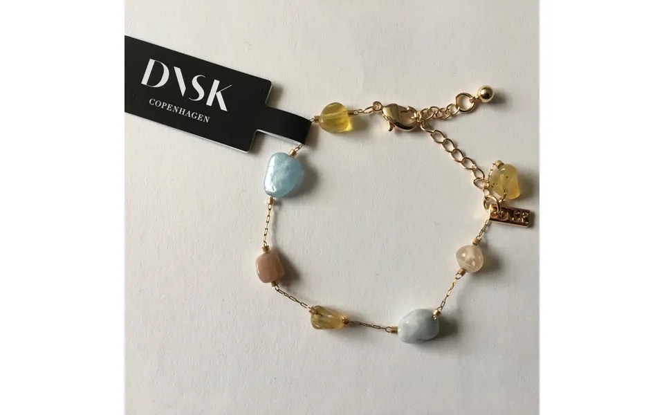 Dansk Copenhagen - Armbånd Med Guld Og Små Sten