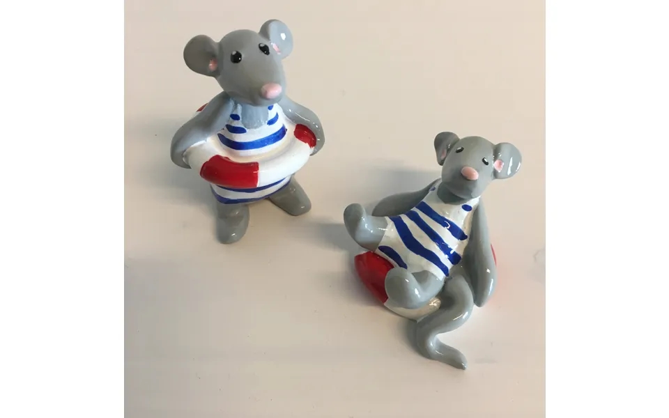 Lille Mus Med Badering - Sæt