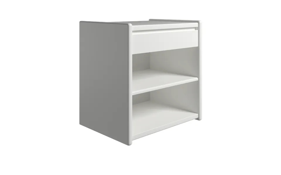 Kaagaard - Sengebord-hvid-b 50 D 47-ophæng