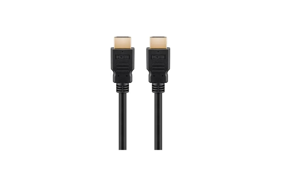 Hdmi 3-i-1 Kabel M. Mini Hdmi Micro Hdmi Adaptere - Sort
