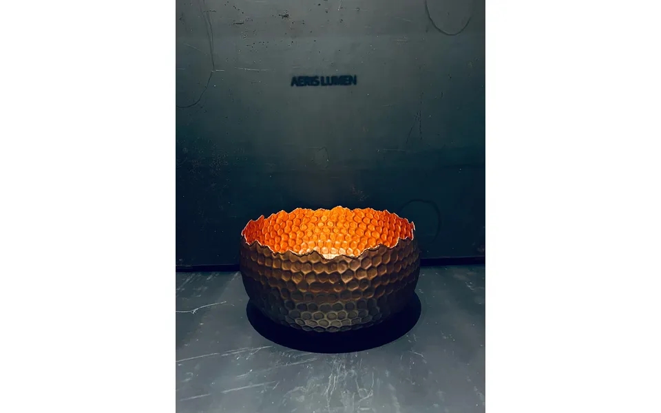 Brun Kobberskål 20 Cm