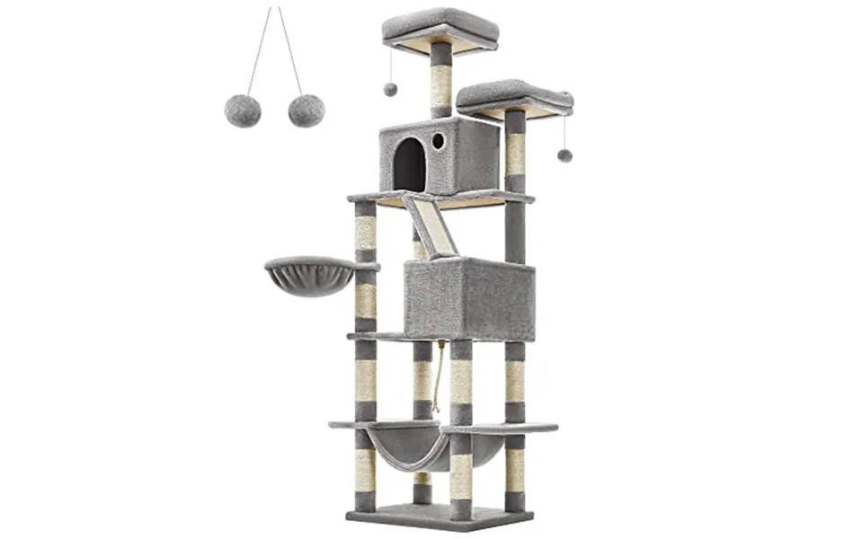 Kradsetræ Lysegrå 206 Cm Høj