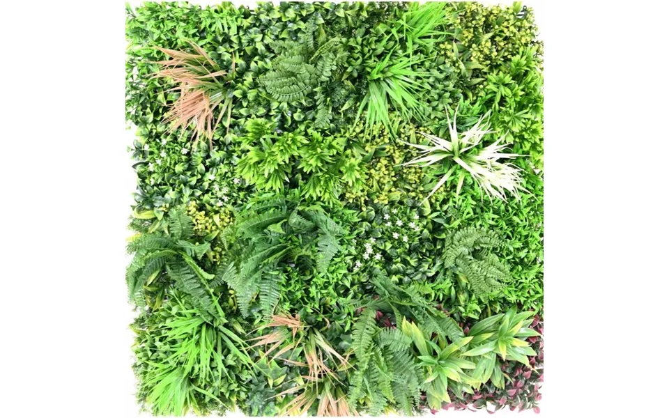 Kunstig Plantevæg 100 X 100 Cm Style