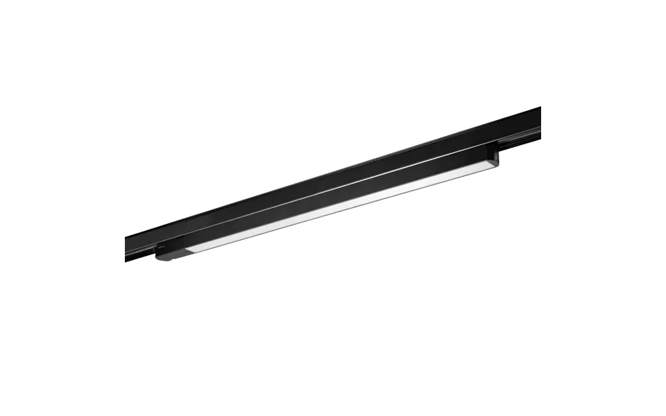 20w 3-faset Ra90 Led Lysskinne - 60 Cm, Sort