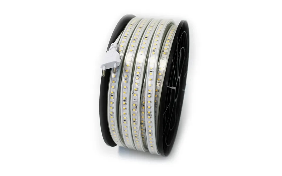 50m Ridebane 230v Strip - Ip65, 120 Led M, 4,8w M, 480 Lm M