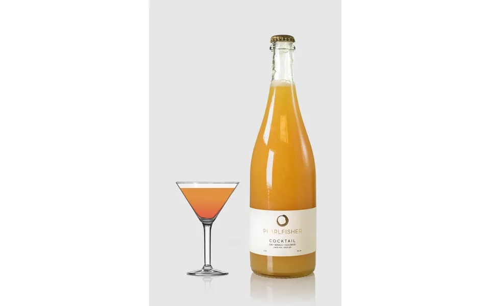 Pearlfisher Cocktail Med Gin Mango Gulerod Limeblade Ingefær