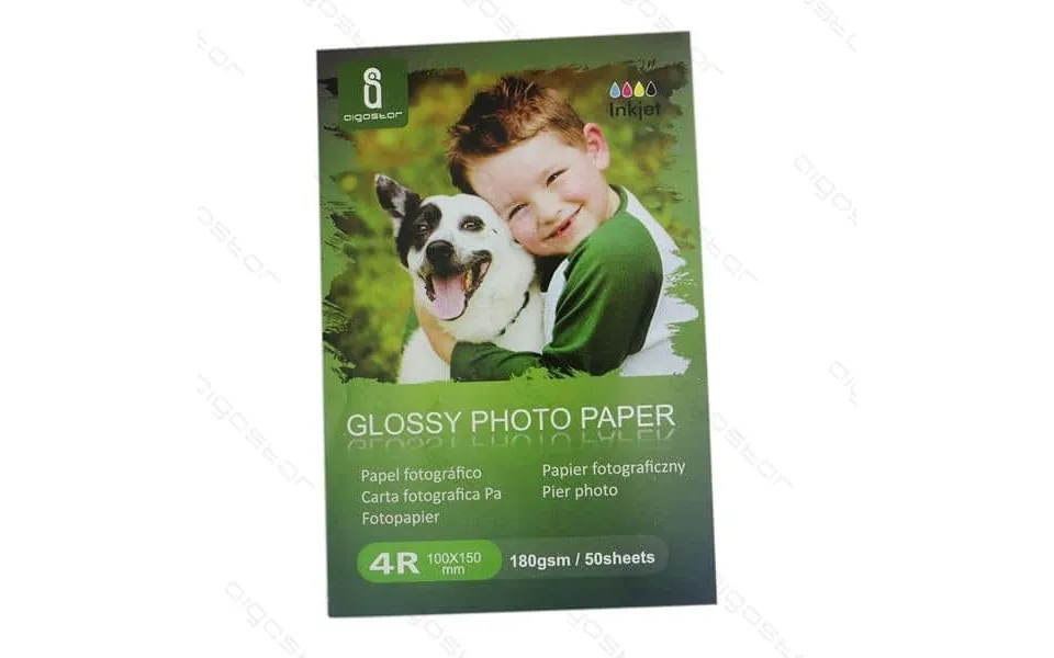 Fotopapir Glossy A6 180 G 100x150mm 50 Stk.