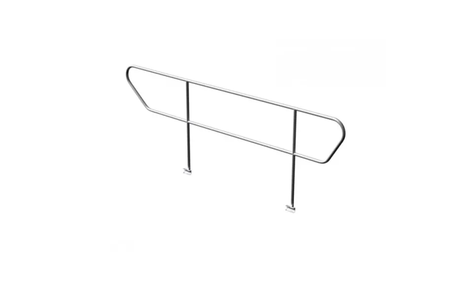 Gelænder Til 4 - 5 & 7 Trins Trappe. Justerbar. Venstre