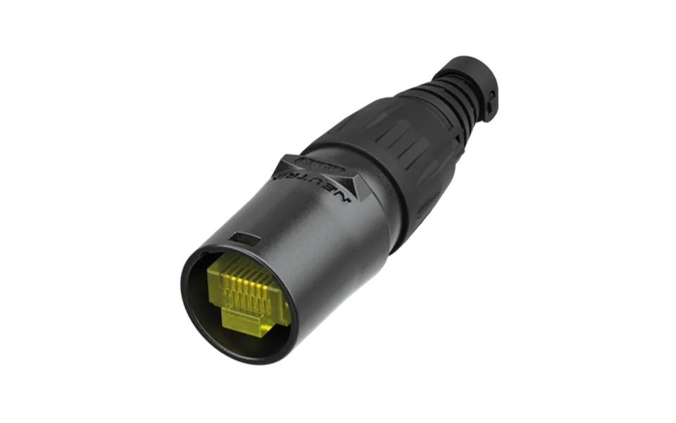 Neutrik Ethercon Rj45 Kabelhus - Sort
