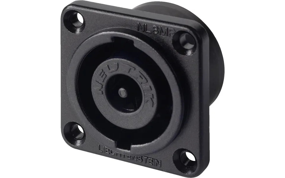 Neutrik Speakon Chassis Stik. 8 Pol. Nl8mprxx-bag