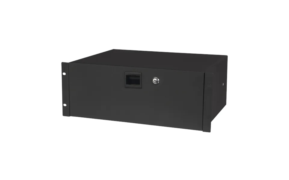 Rackskuffe I Stål. 4 Unit. Dybde 35 Cm. Med Lås