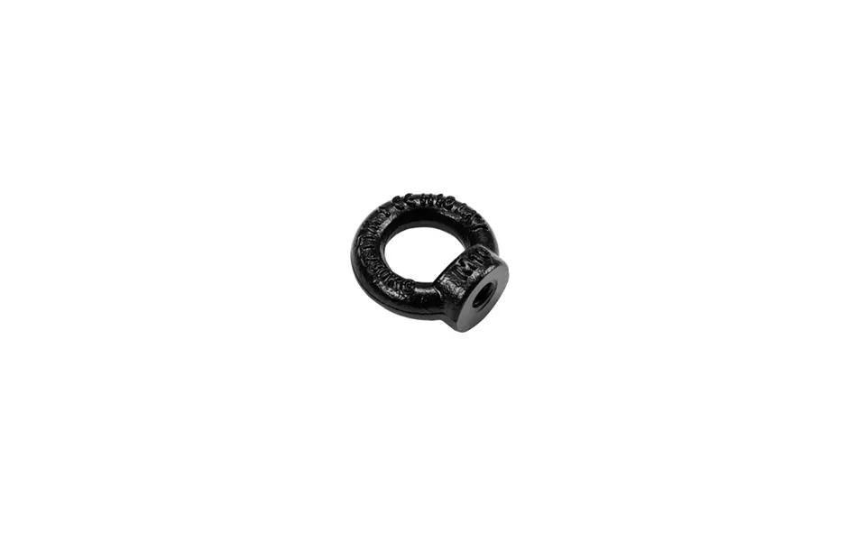 Safetex Ring Nut M10 Black Galvanized Din 582