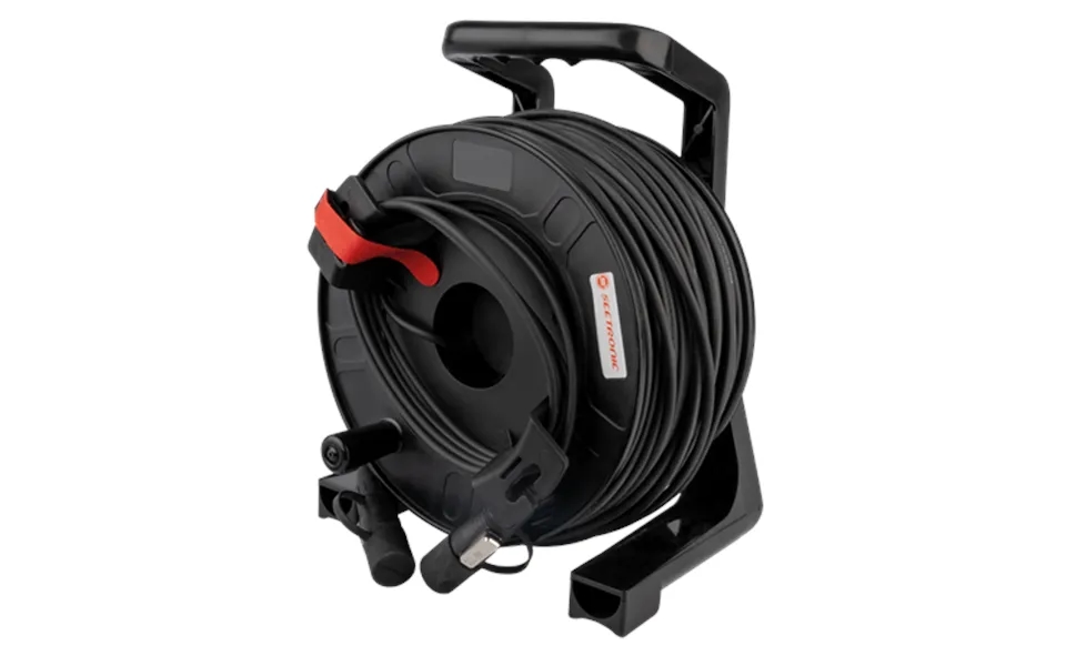 Seetronic Fiberoptisk Kabel 100 M På Kabelrulle