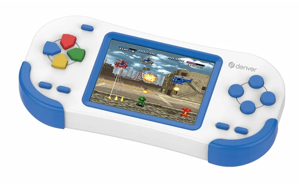 Denver Gmp-295 Gamepad Og Spilkonsol Med 200 Spil 2 Valgfri Gaver