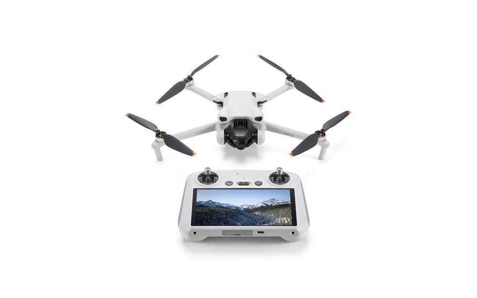Dji Mini 3 Med Dji Rc Smartcontroller 2 Stk. Valgfri Bøger Om Droner