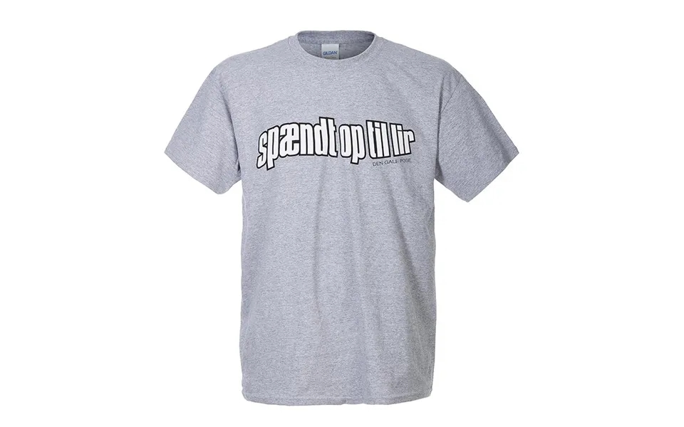 Den Gale Pose - Grå T-shirt