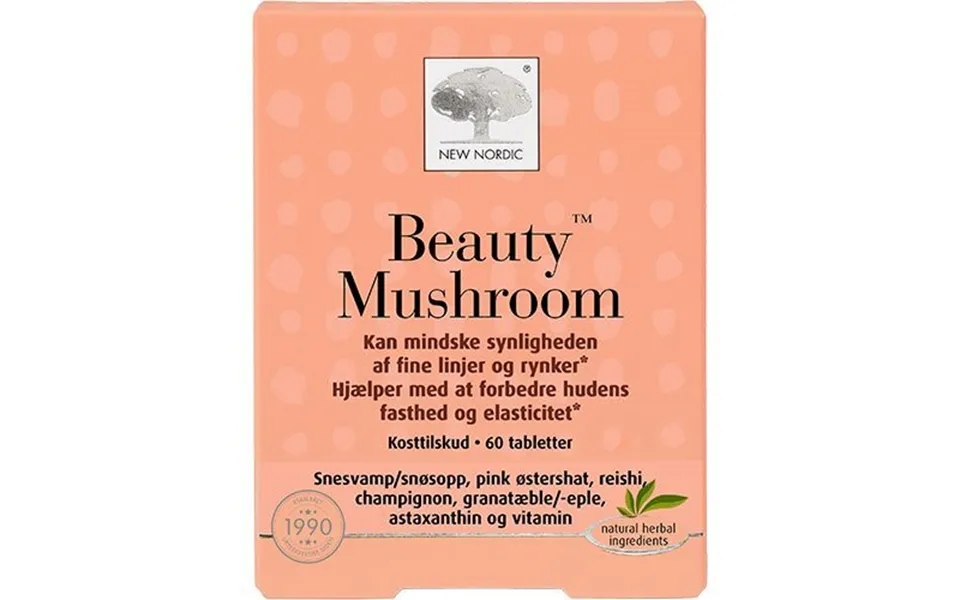 Beauty Mushroom - 60 Tabletter