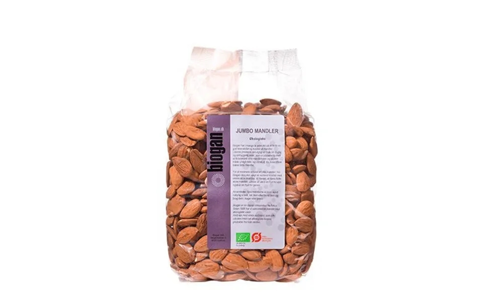 Jumbo Mandler Økologiske - 1 Kg.