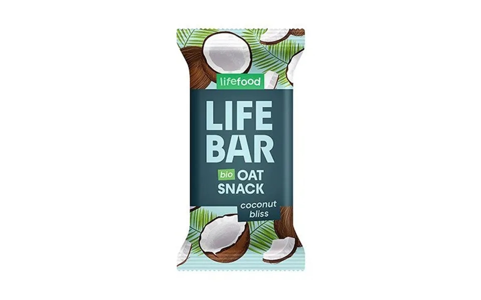 Lifebar Havre Snack Coconut Bliss Økologisk - 40 Gram
